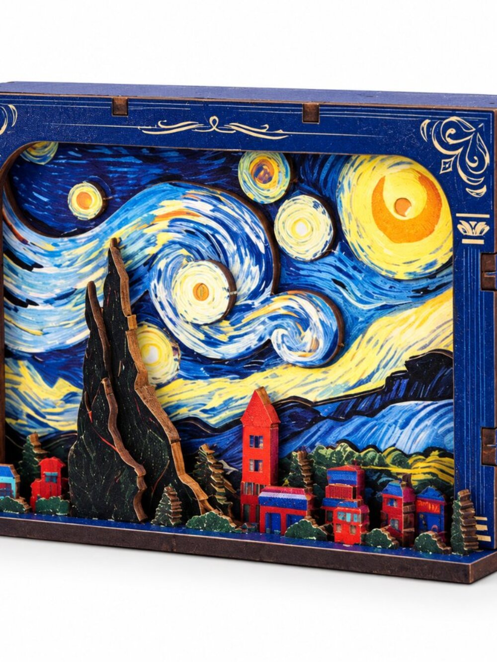 Starry Dream DIY Magnetic Miniature House Kit with Light